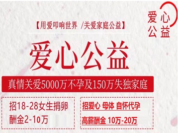 阜阳市捐卵助孕生子 爱心志愿者招募